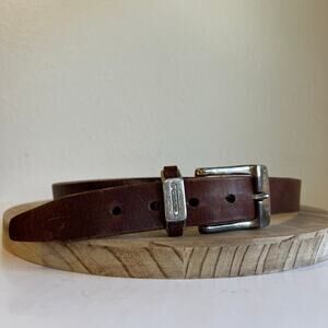 Fossil | Accessories | Fossil Brown Leather Belt Stone  display picture 3